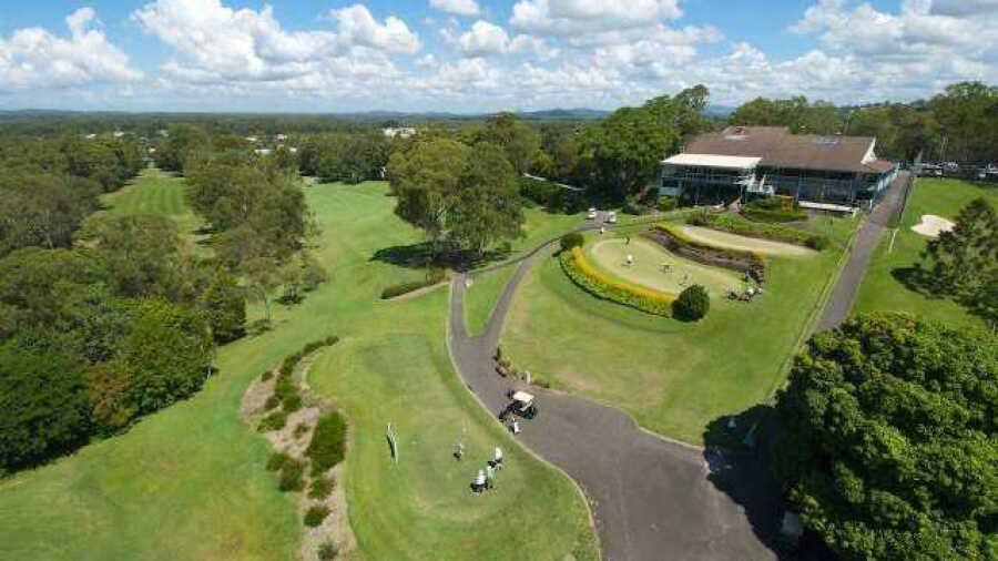 Headland GC: aerial