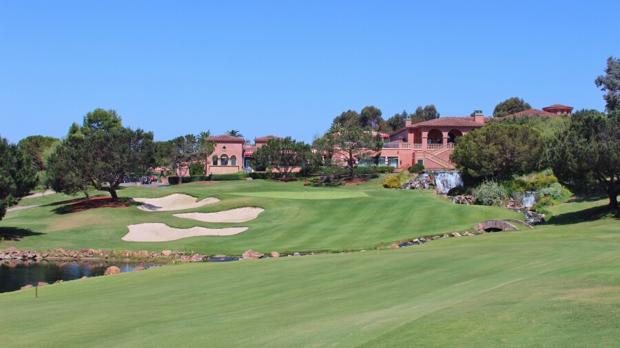 The Grand Golf Club - hole 18 