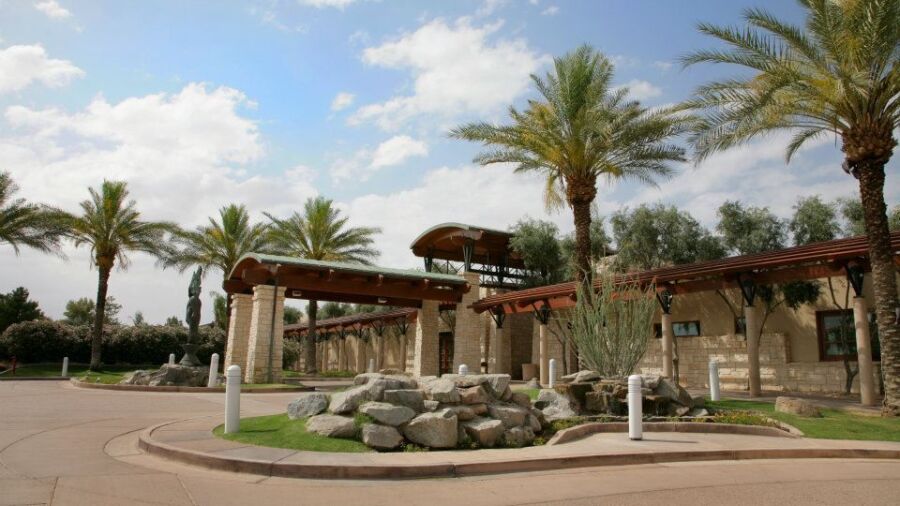 Ocotillo GC: clubhouse