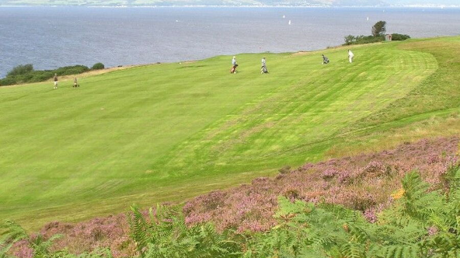 Millport Golf Club - 2nd Shot to 10th Green