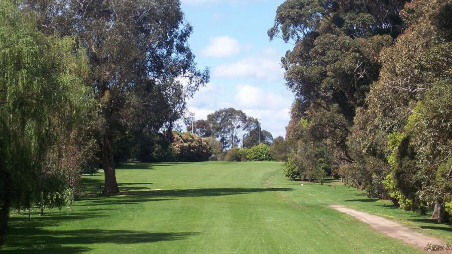 Woorayl Golf Club's 4th hole