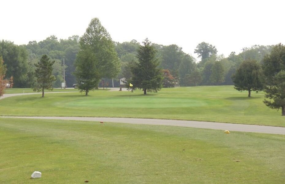 Meadow/Bridge at North Branch Golf Course in Greensburg, Indiana, USA