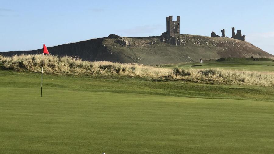 Dunstanburgh Castle Golf Club - castle