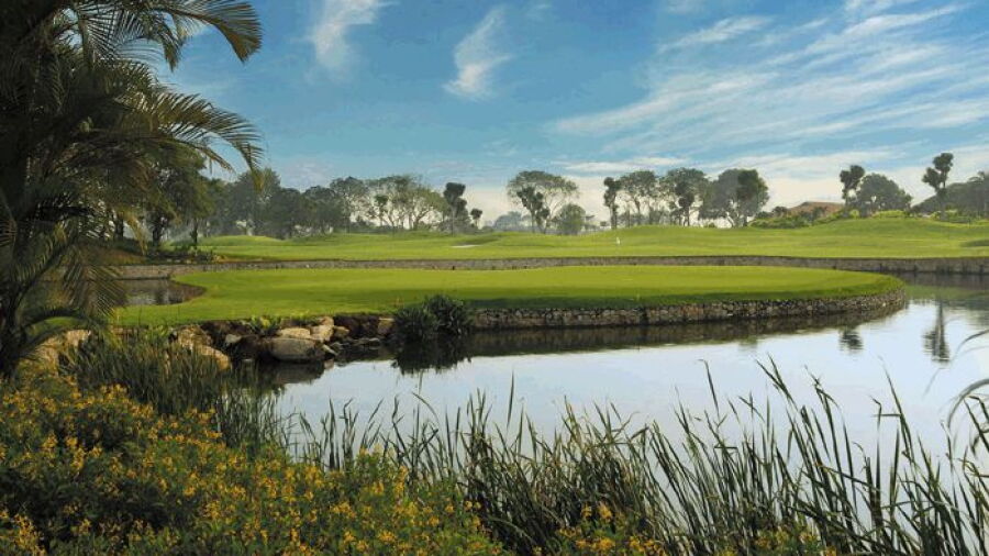 3rd hole on Garden Course at Tanah Merah CC