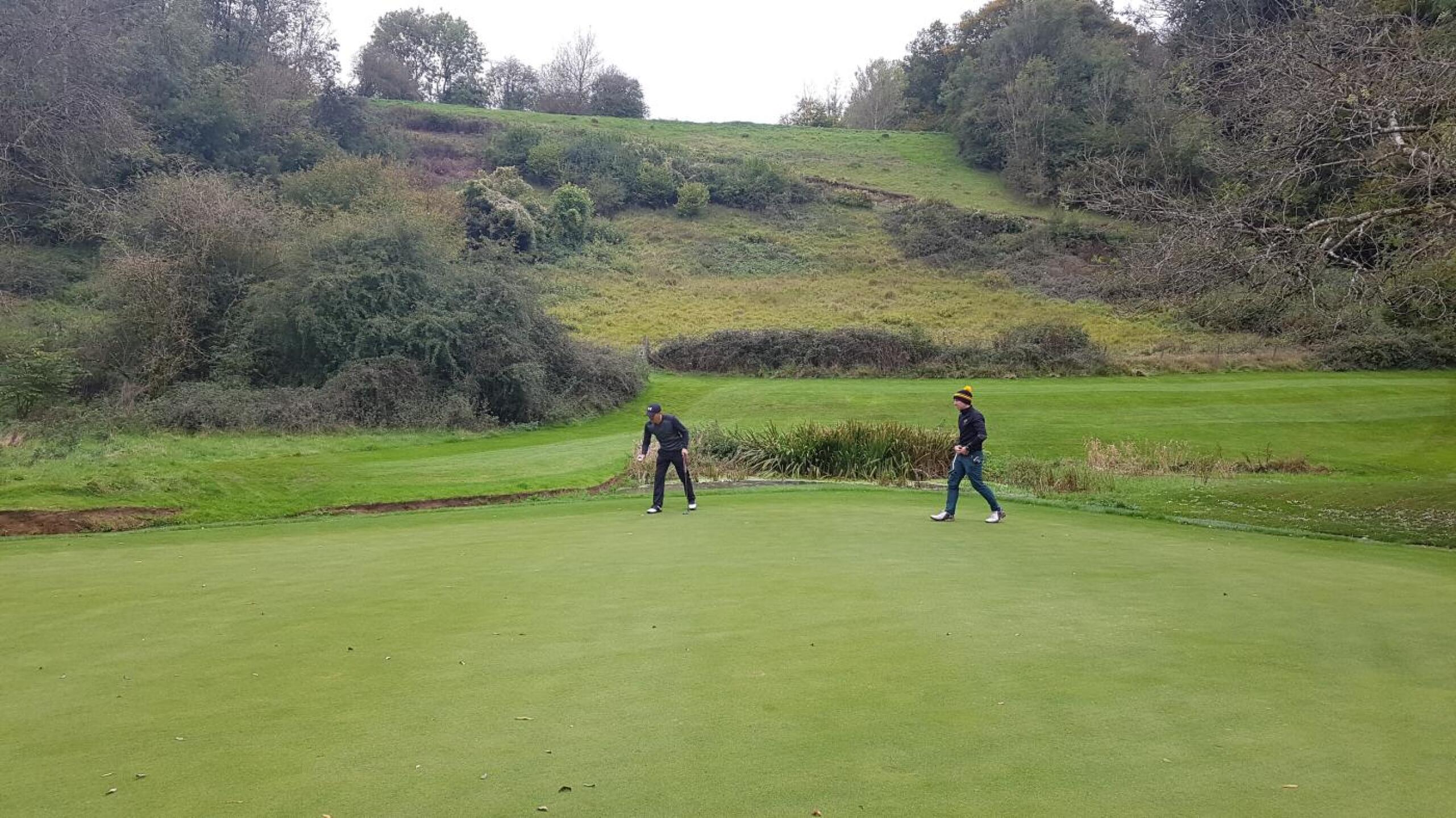 View from 17th green looking back at tees (Photo submitted by Grahamn83 on 10/11/2019)