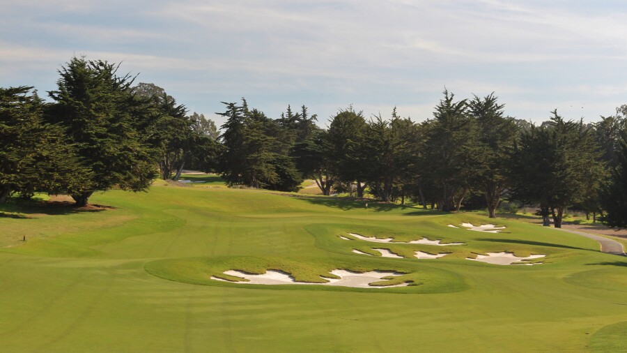 Black Horse golf course - Bayonet/Black Horse - hole 16 