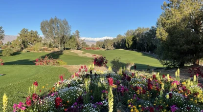 Indian Wells Golf Resort - Celebrity Course - flowers