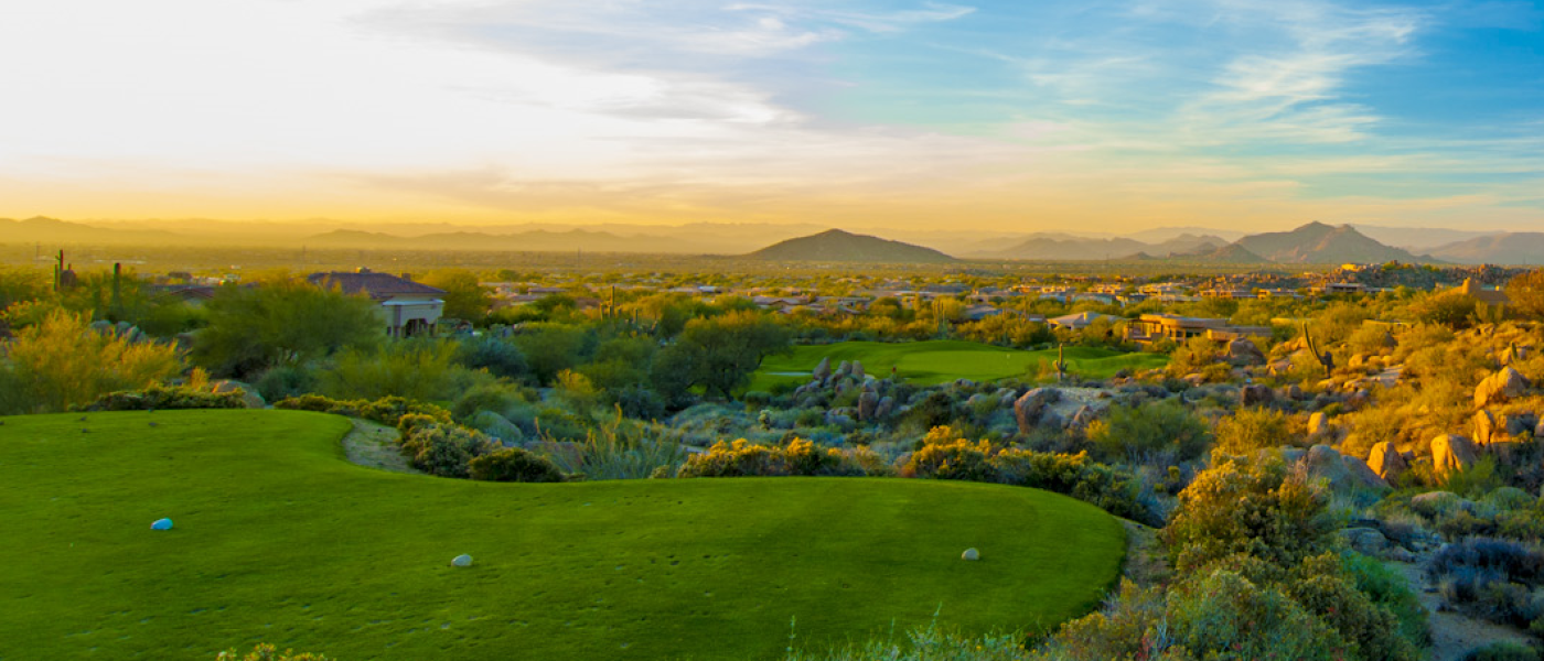 Hole 16 Monument Course at Troon North Golf Club - Tee box
