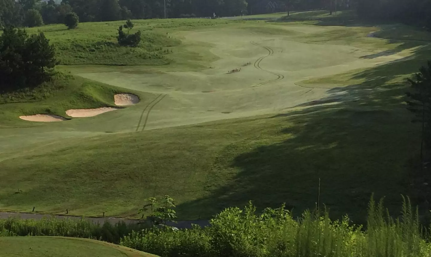 Tot Hill Farm golf course - no. 8