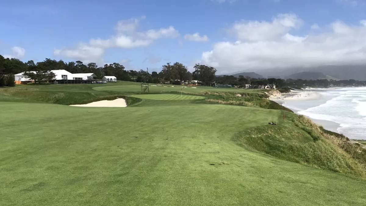 pebble beach golf course dress code Couple's Trip to Pebble Beach