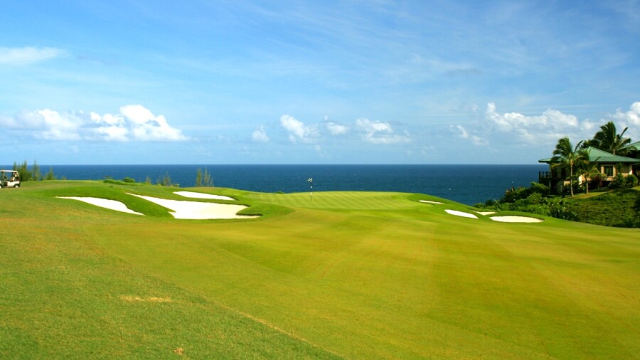 Makai Golf Club at St. Regis Princeville - hole 6