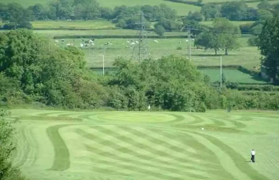 Coed-y-Mwstwr Golf Club: #9