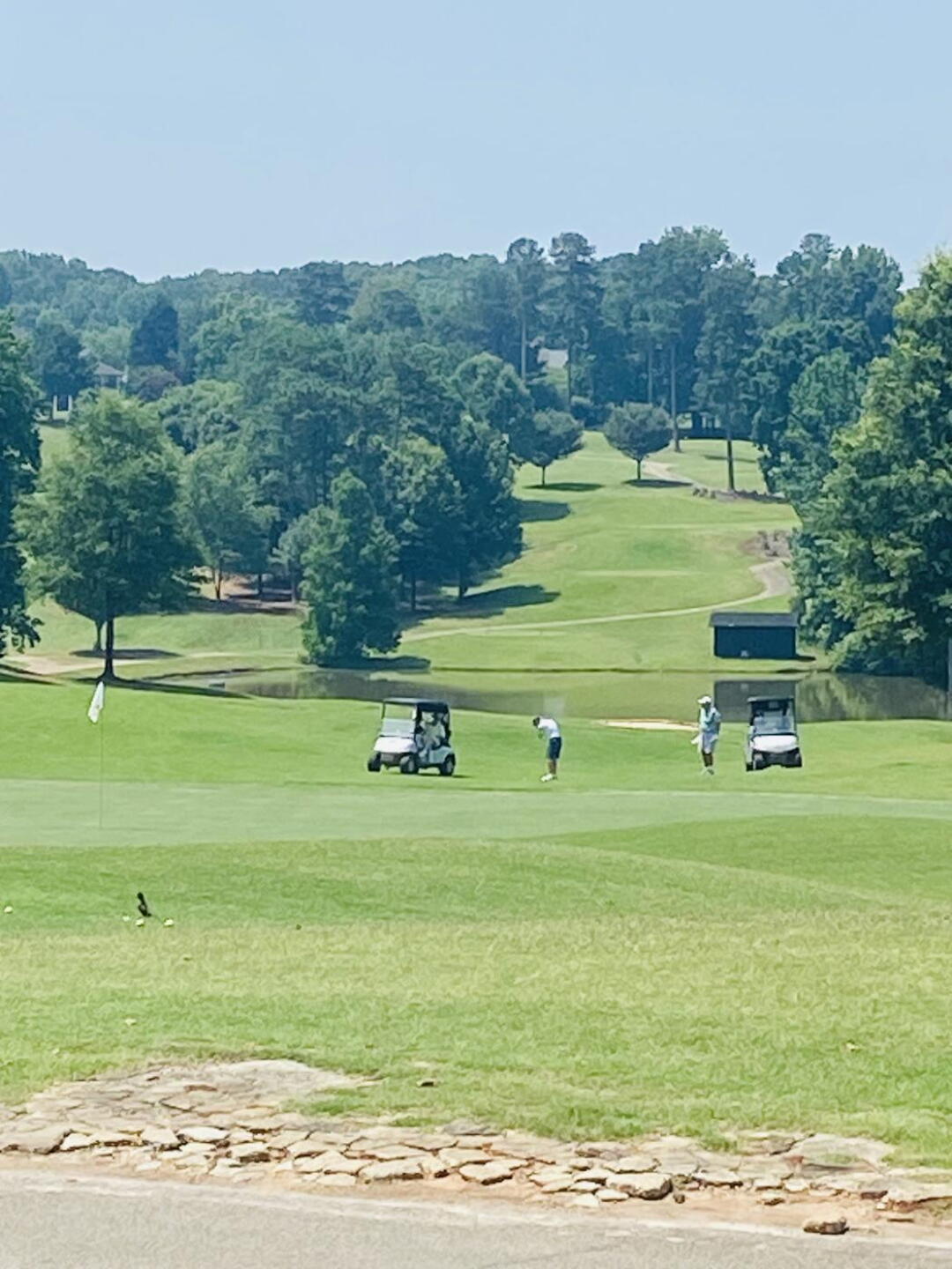 Part of a view of Hole #9 (Photo submitted by mrppv18 on 07/07/2023)