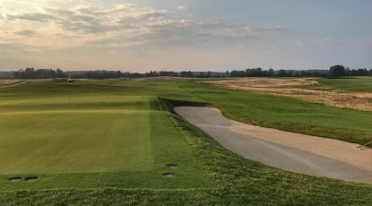 South Course at Arcadia Bluffs - No. 9 green