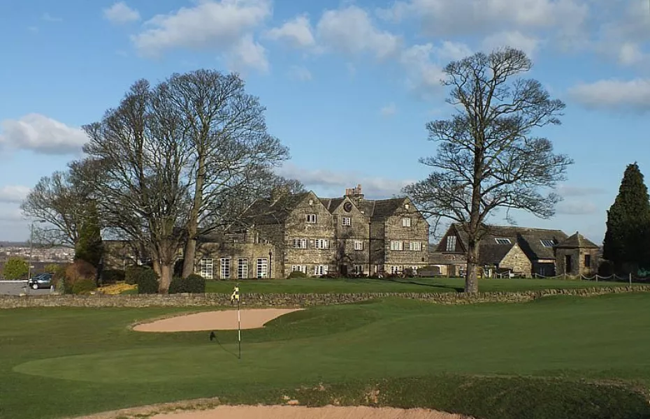 Hallowes GC: The clubhouse