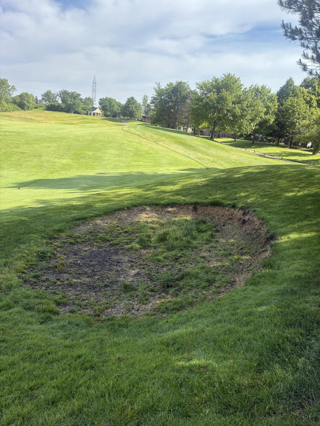 Fairway “bunker” 30 yards from green (Photo submitted by Payton5376752 on 05/30/2026)