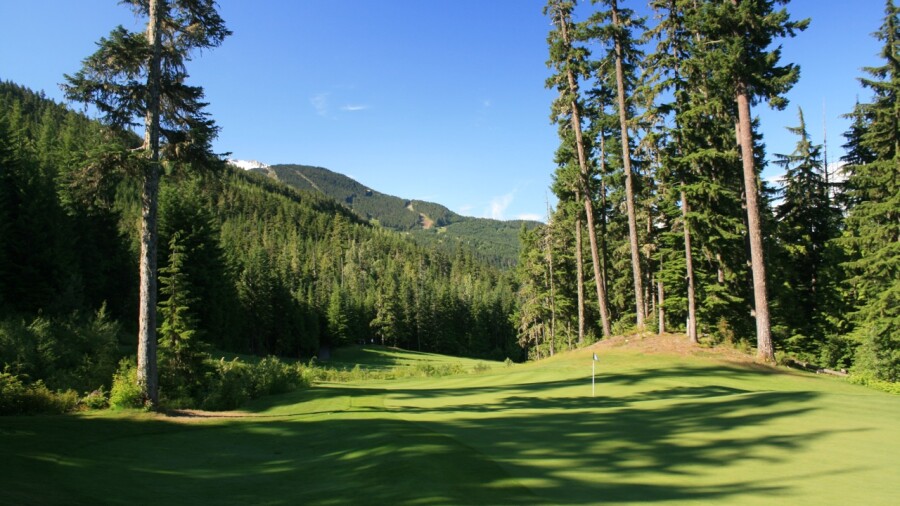 Fairmont Chateau Whistler Golf Club - hole 3