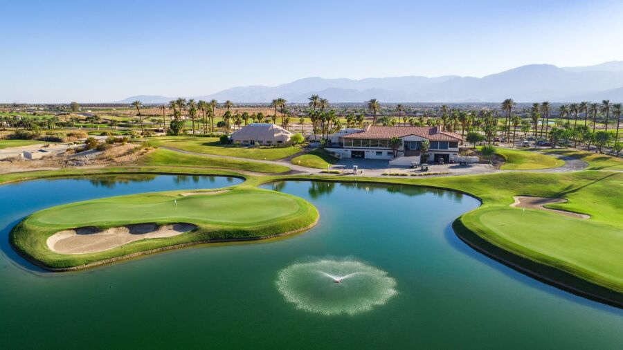 North Course at Terra Lago: 15th green