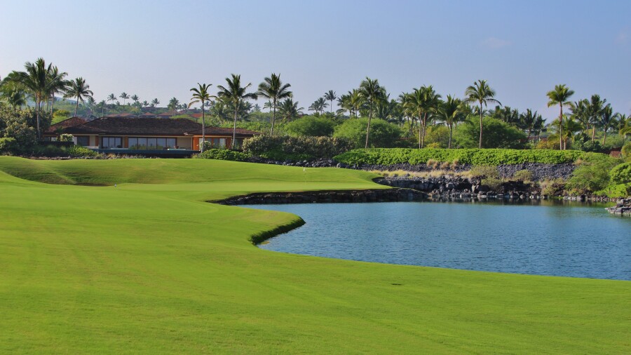 Hualalai Golf Club - Jack Nicklaus golf course - hole 5