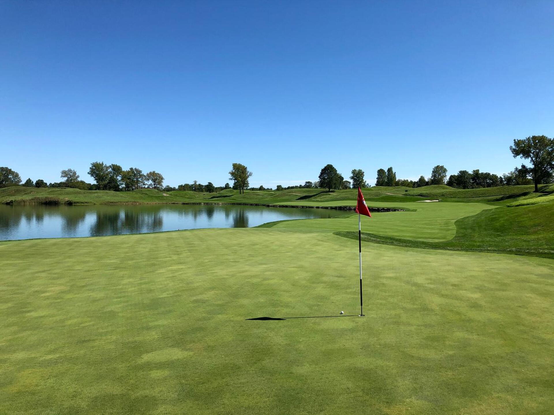 From behind par-4 18th green (Photo submitted by BrandonWebb on 09/07/2020)