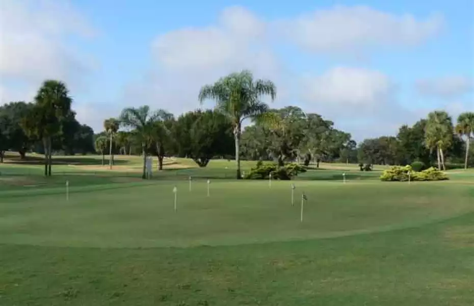 Sandhill GC: putting green