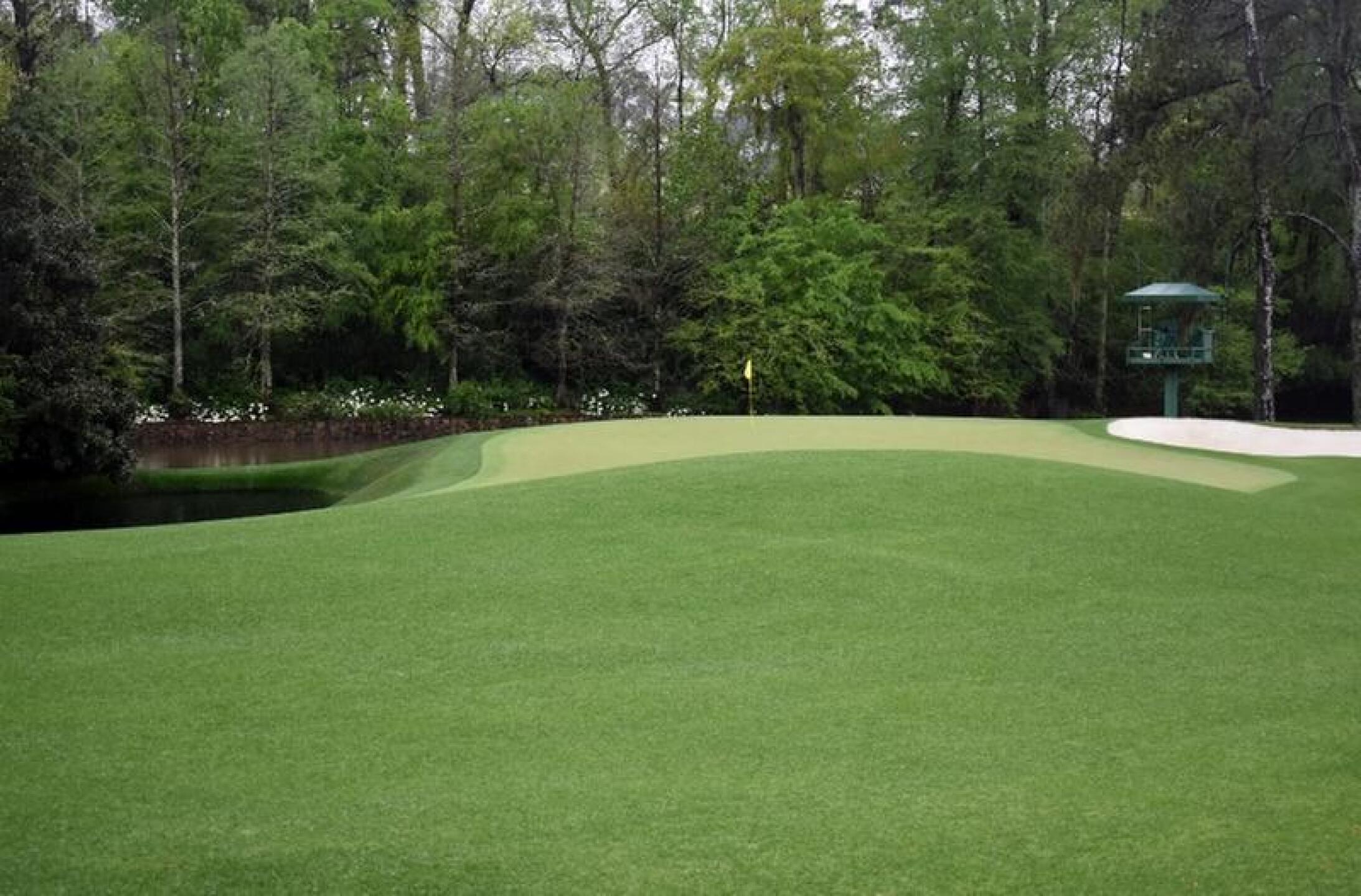 Mounding to the right of 11th green (Photo submitted by LICC on 04/14/2019)