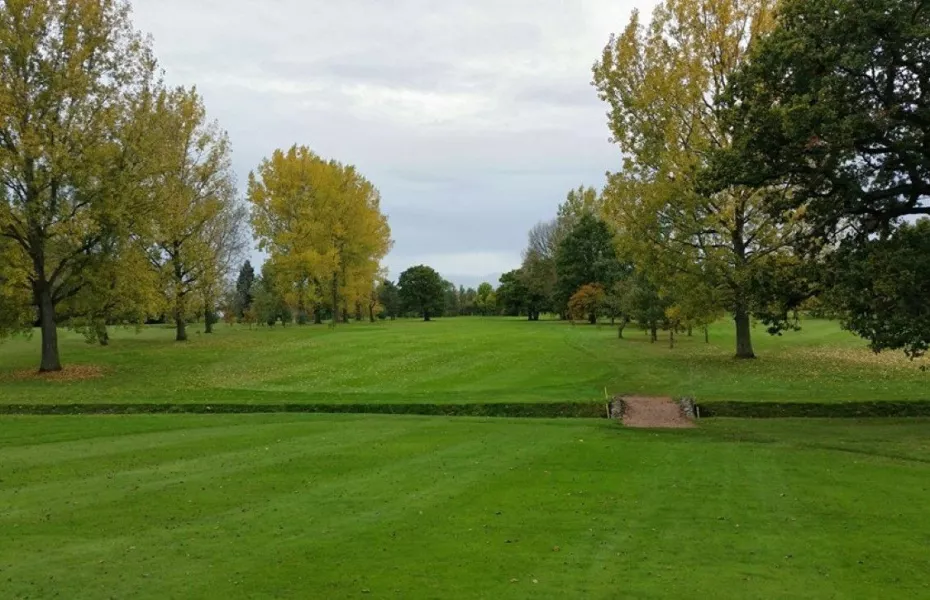 14th fairway at Vicars Cross