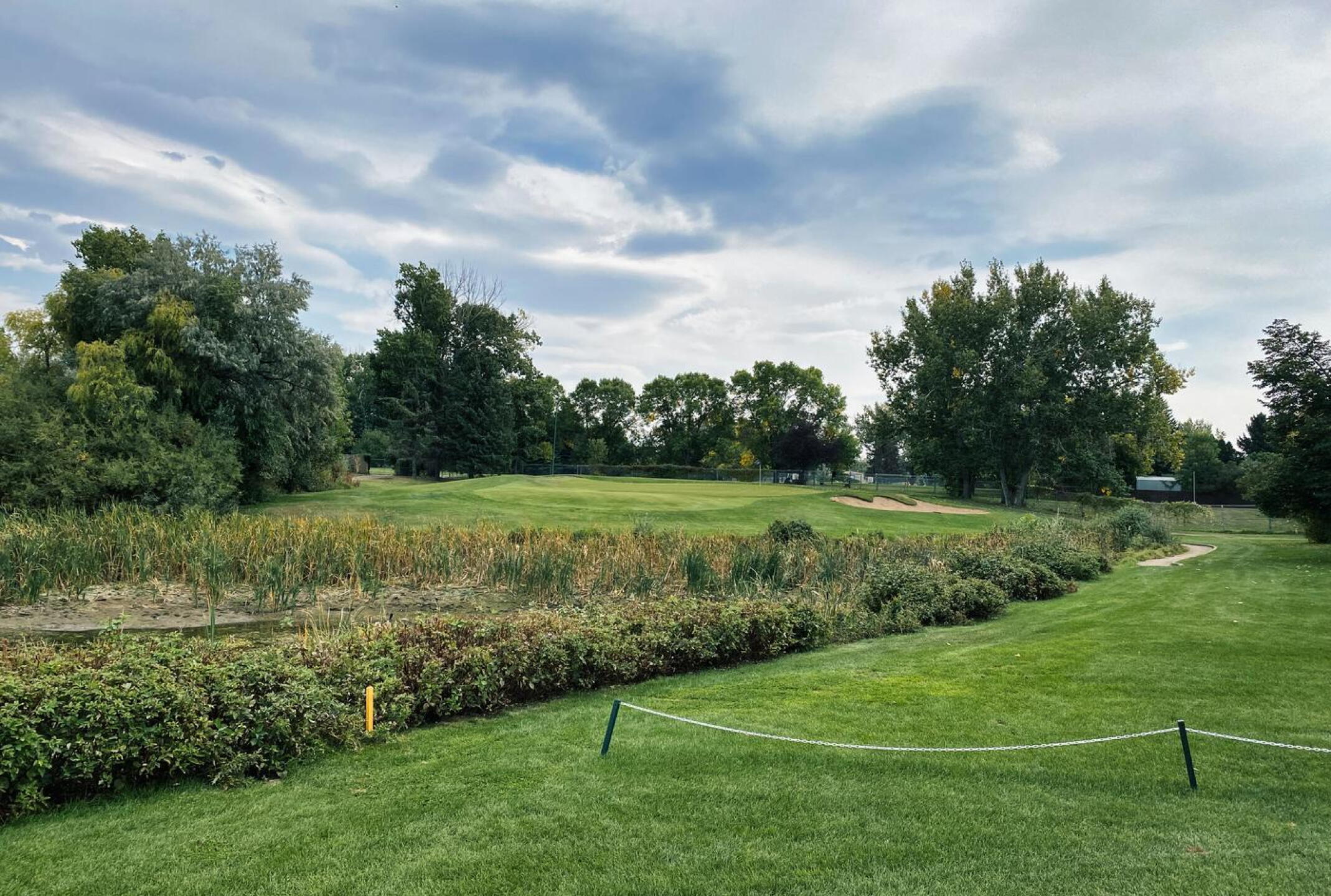 Connaught GC, Hole 5, Par 5, 516 yds (Photo submitted by DYakimec on 10/24/2023)