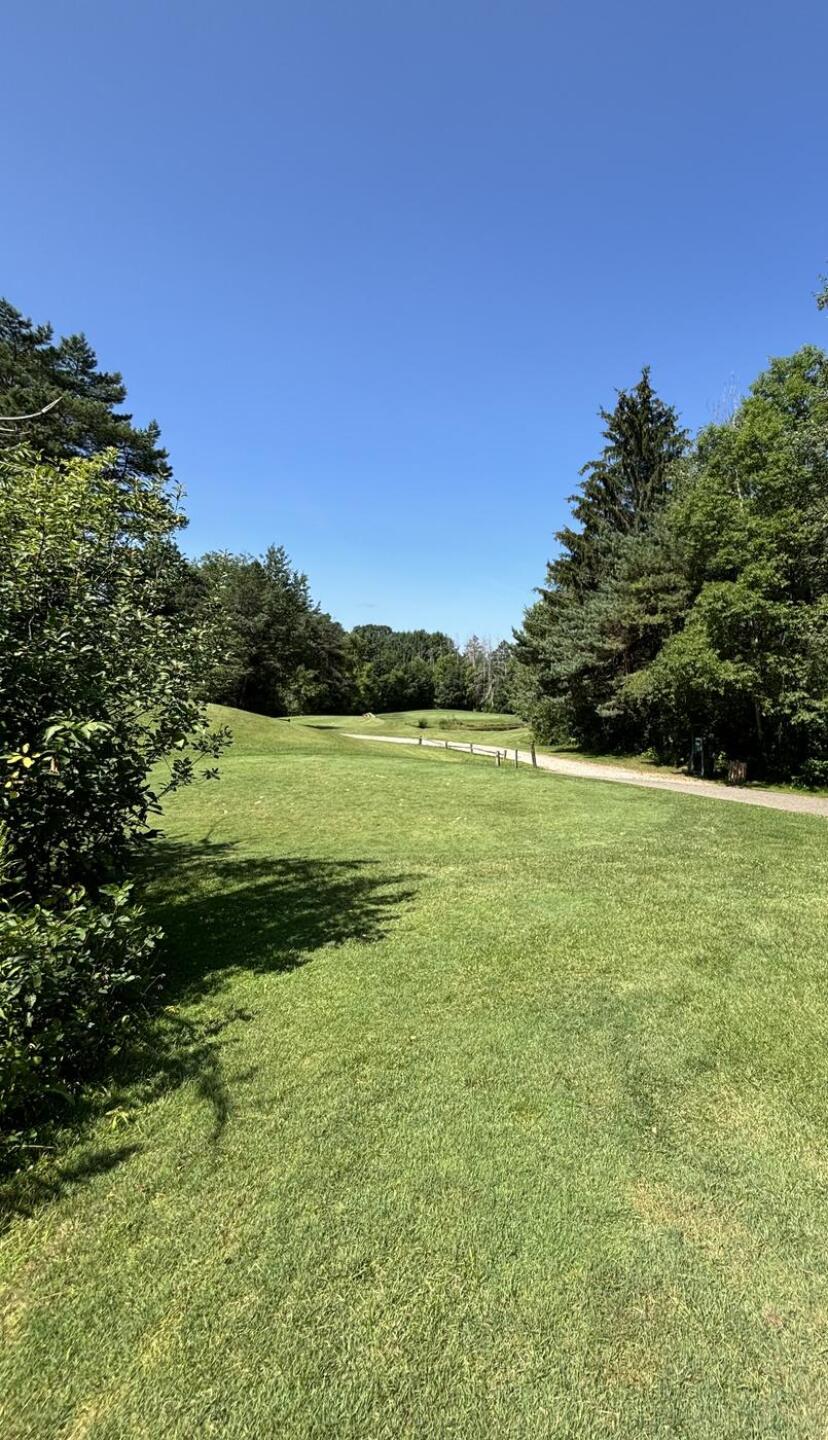 Par 3 third hole. Hard to see elevation change, but it’s pretty significant. I think this is the “signature hole,” because it’s the one featured on the website. (Photo submitted by jt20sb22 on 07/20/2024)