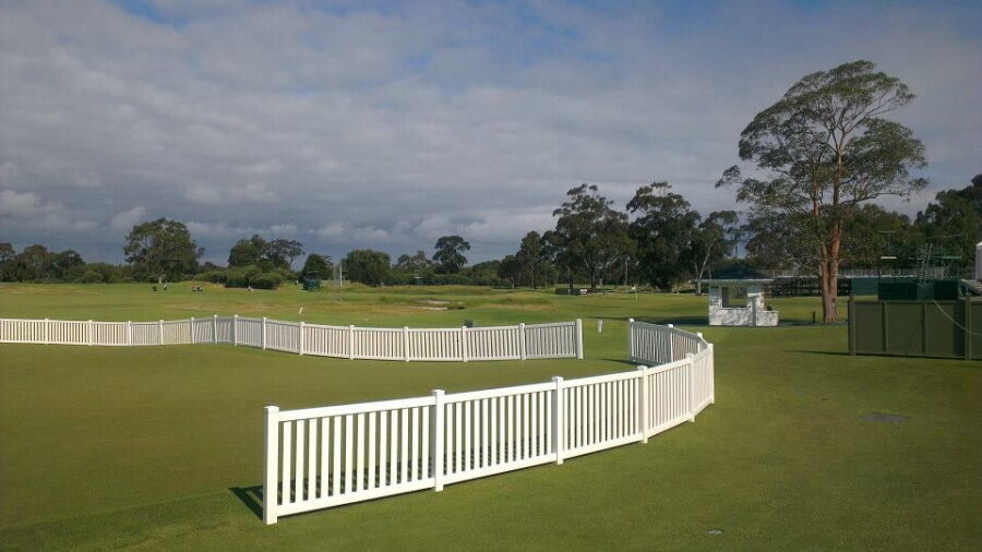 Kingston Heath GC: Practice area