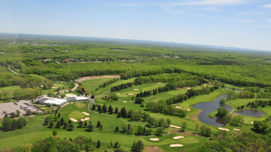 Alpine CC: Aerial view