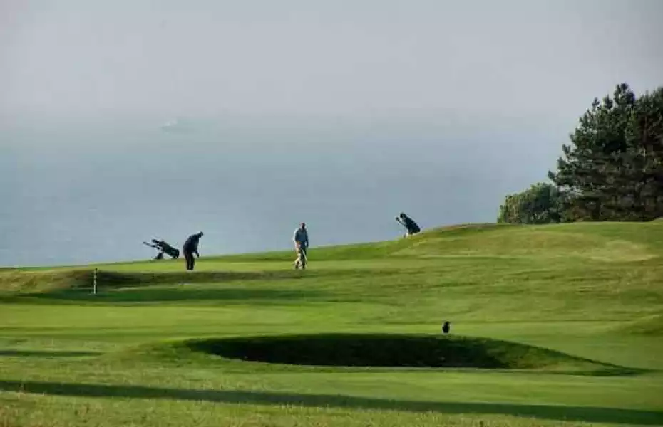 Clifftop views at Walmer & Kingsdown Golf Club