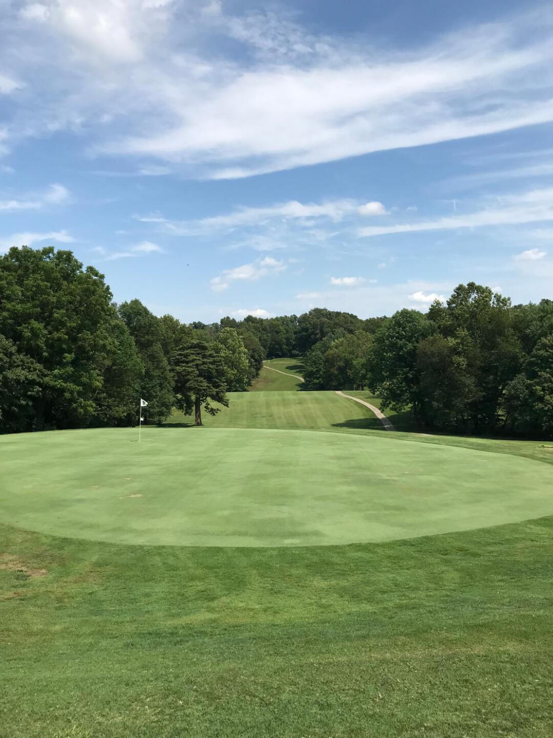 #18 looking back towards the tee box. (Photo submitted by Randy9669173 on 08/08/2019)