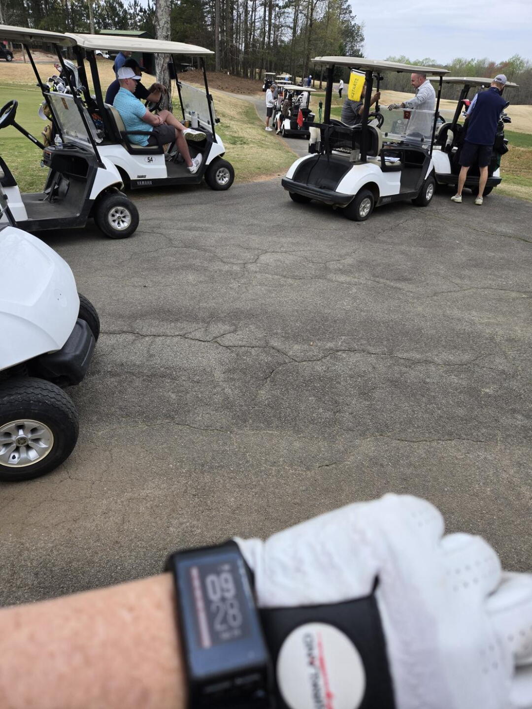 9:30 tee time. Lol (Photo submitted by glenco68 on 03/29/2025)
