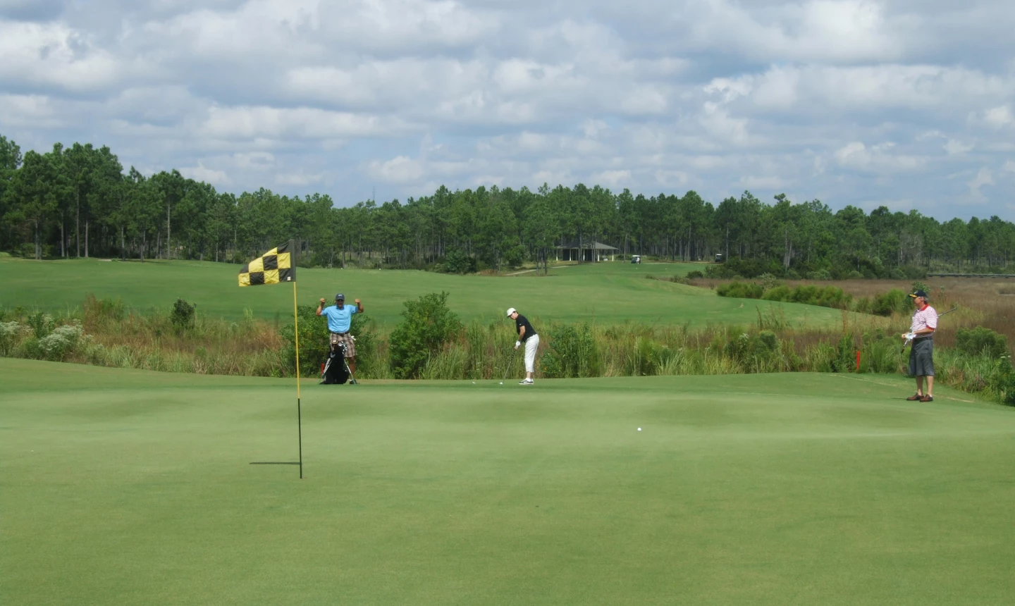 Shell Landing golf course - No. 6