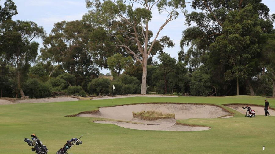 Commonwealth GC: 18th hole