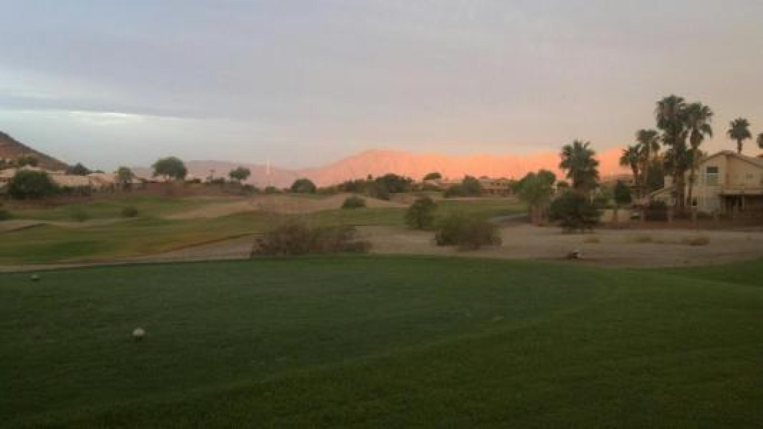A July sunrise tee time at The Foothills GC in Phoenix. (Photo submitted by baddfish2 on 12/21/2012)