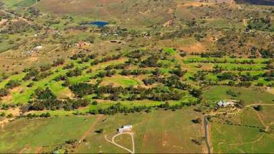 Junee GC: Aerial view
