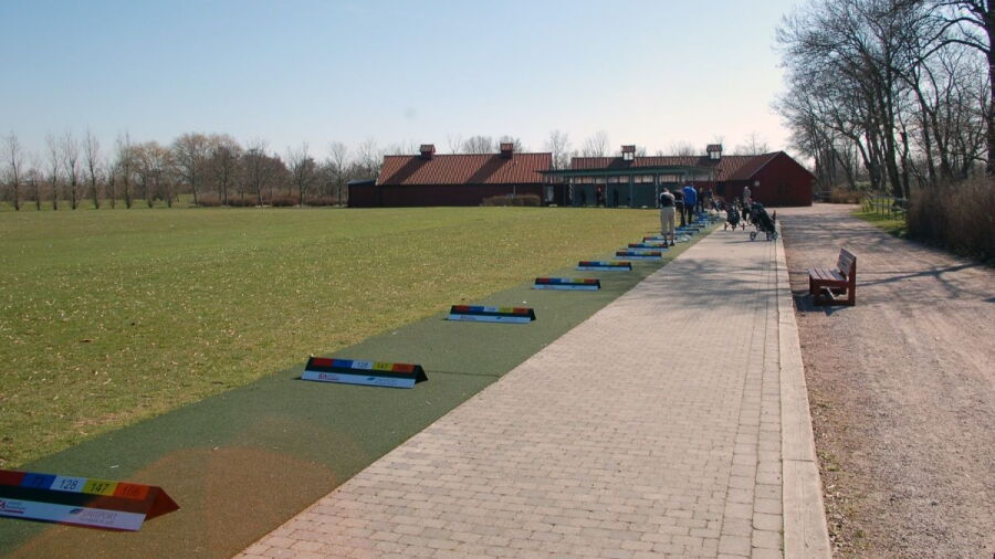 Landskrona GC: Driving range