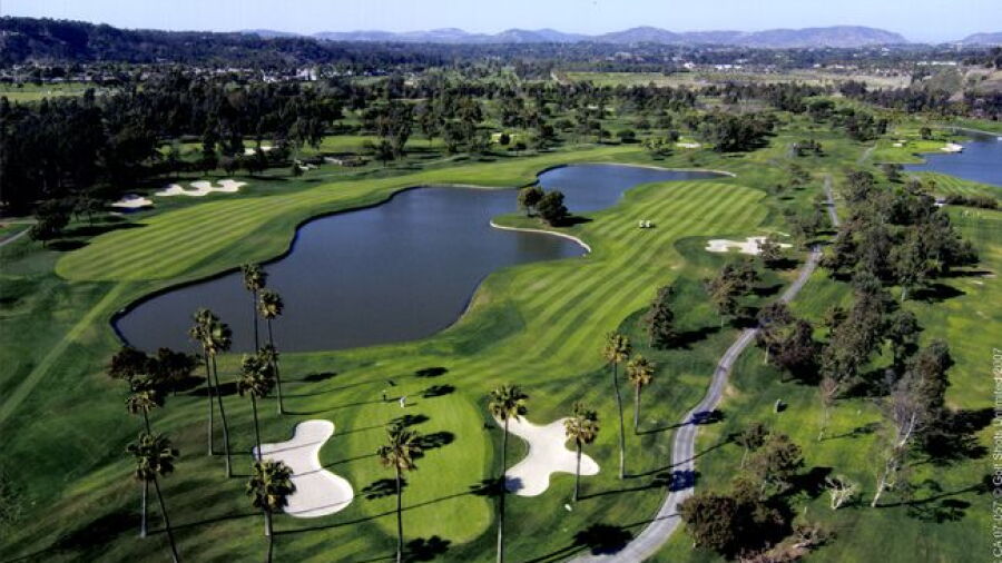 Fairbanks Ranch CC: Aerial view