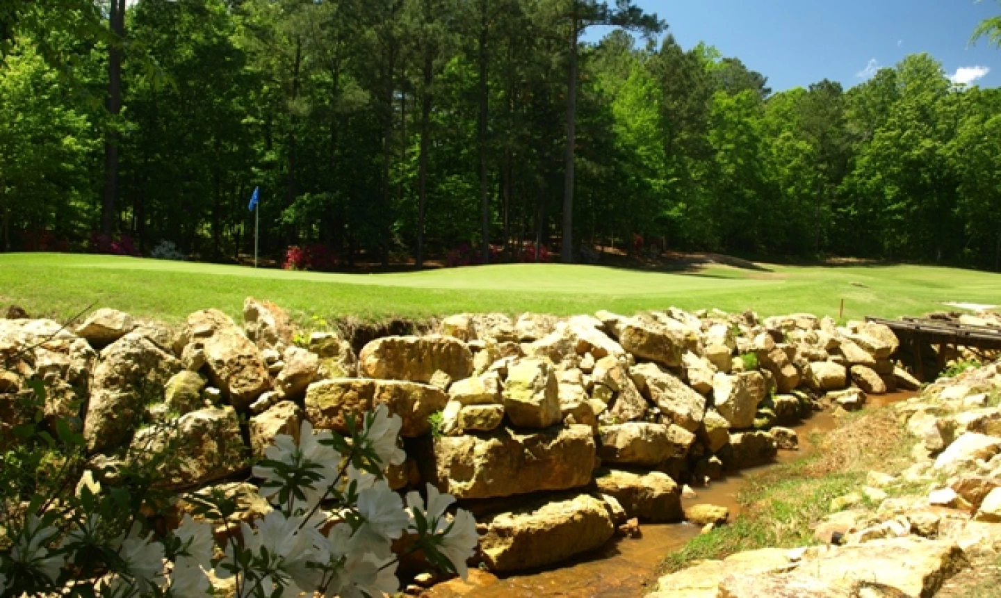 Dancing Rabbit Golf Club - Azaleas course - No. 17
