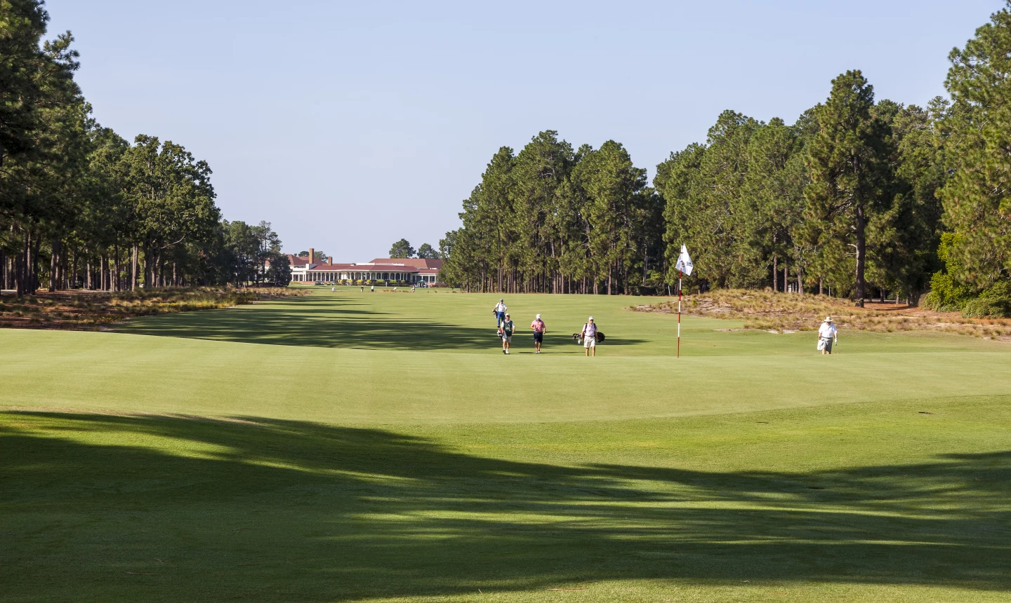 Pinehurst - No. 2 golf course - second green