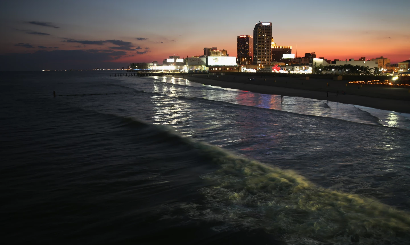 Atlantic City skyline 