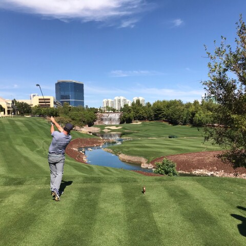 Wynn Golf Club - hole 18 