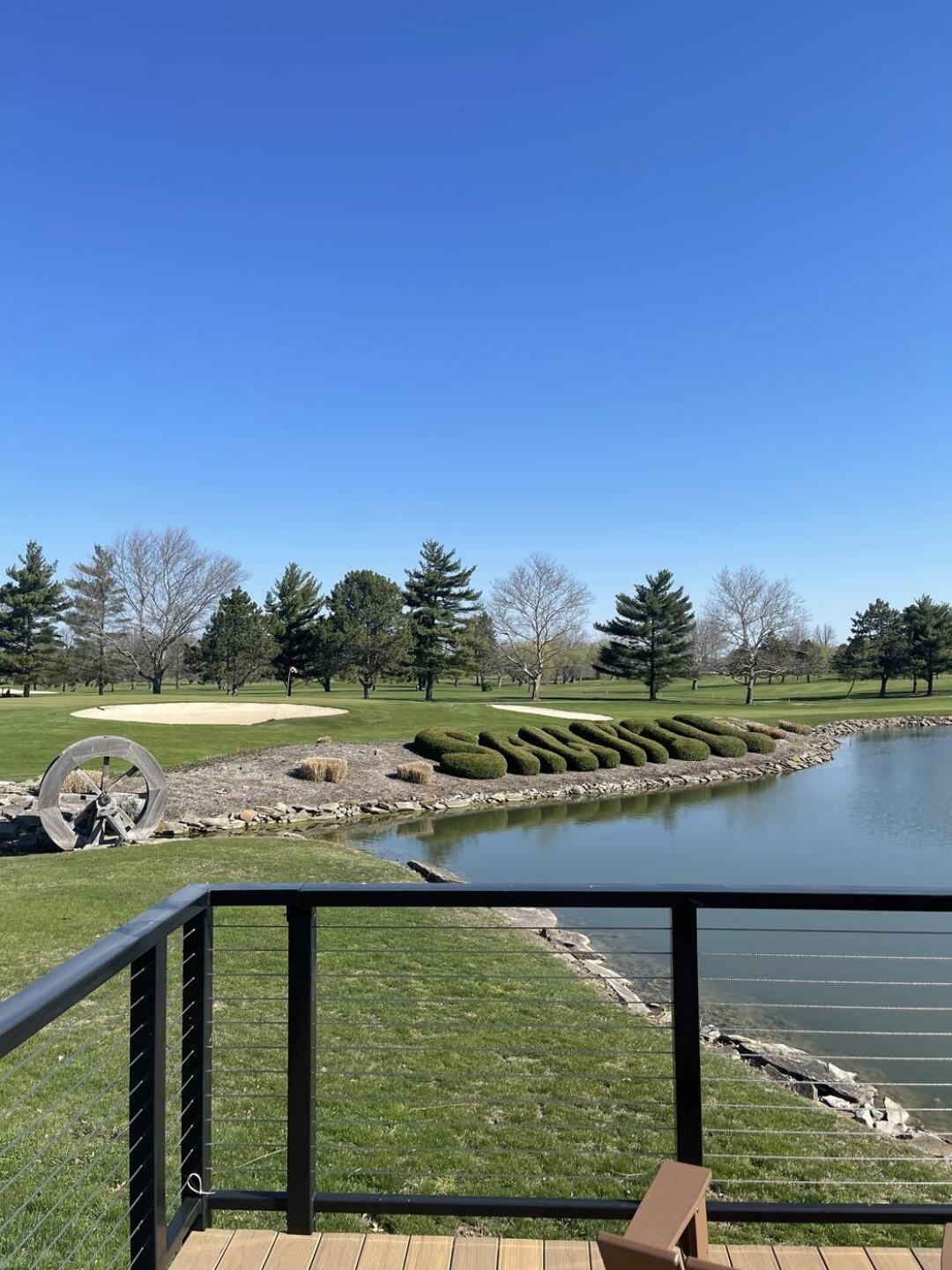Off the deck at the pro shop! (Photo submitted by ztolson31 on 04/16/2023)