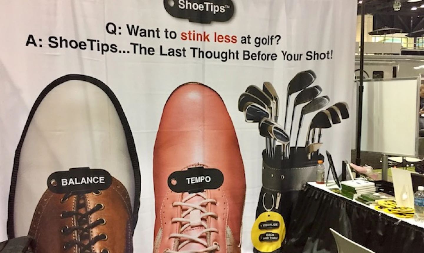 The first player in his or her foursome to wear these deserves a medal for bravery.