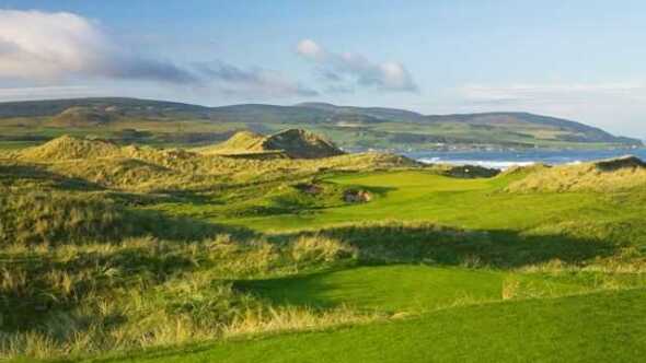 14th hole at Machrihanish Dunes