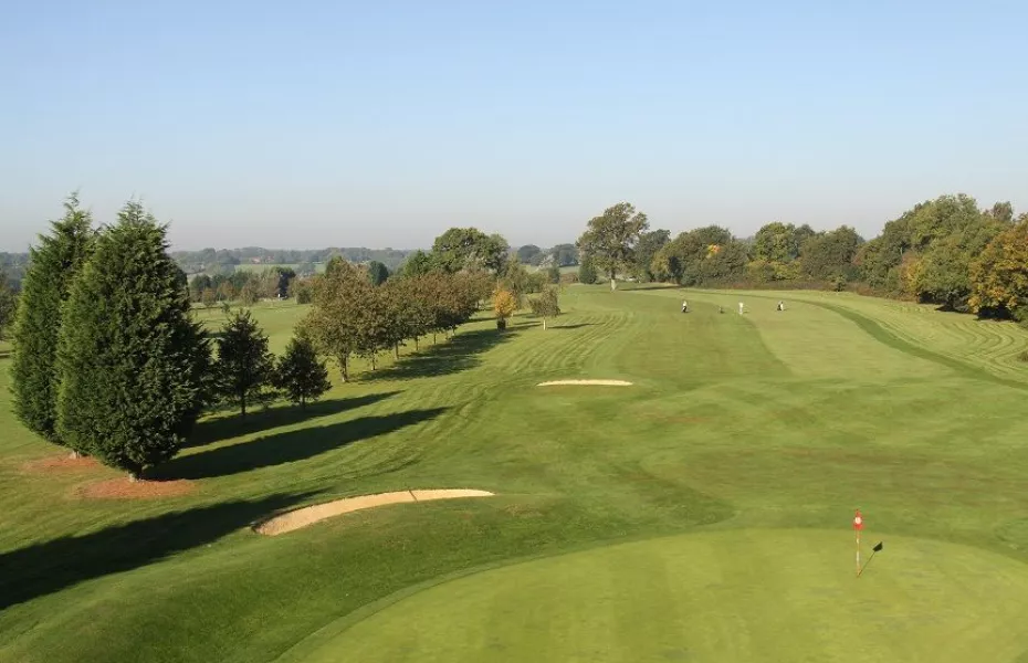 2nd green at Chartridge Park 