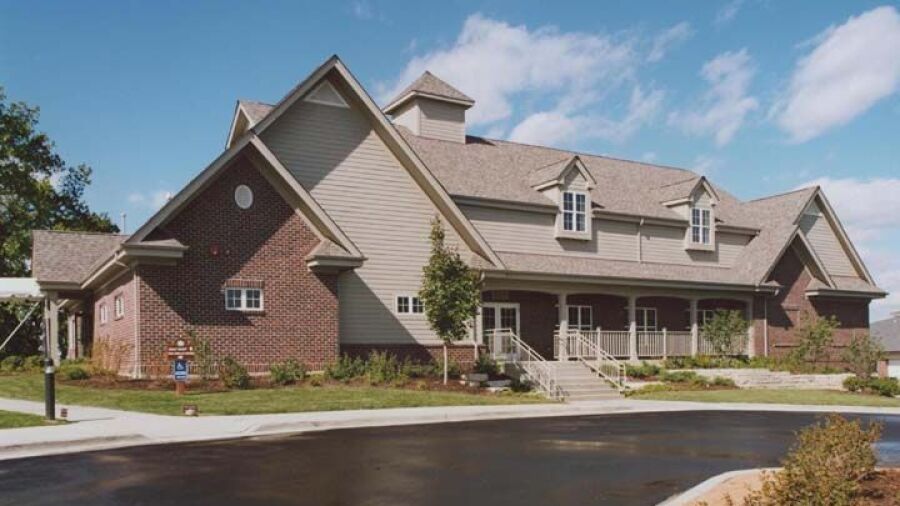 Valley Ridge GC: clubhouse
