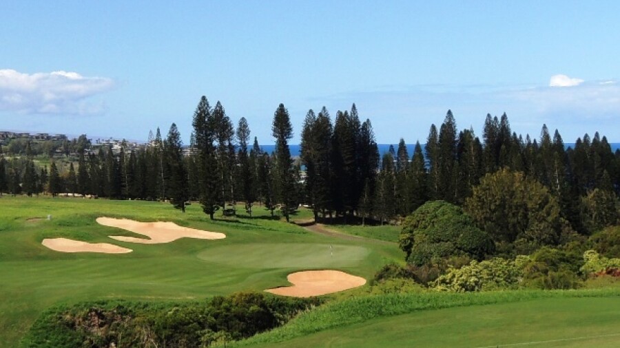 Kapalua Resort - Plantation golf course